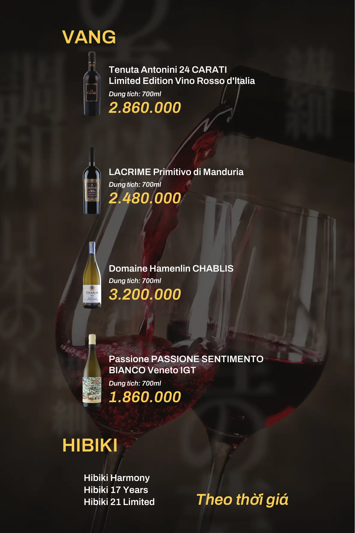 Drinks Menu Page 5