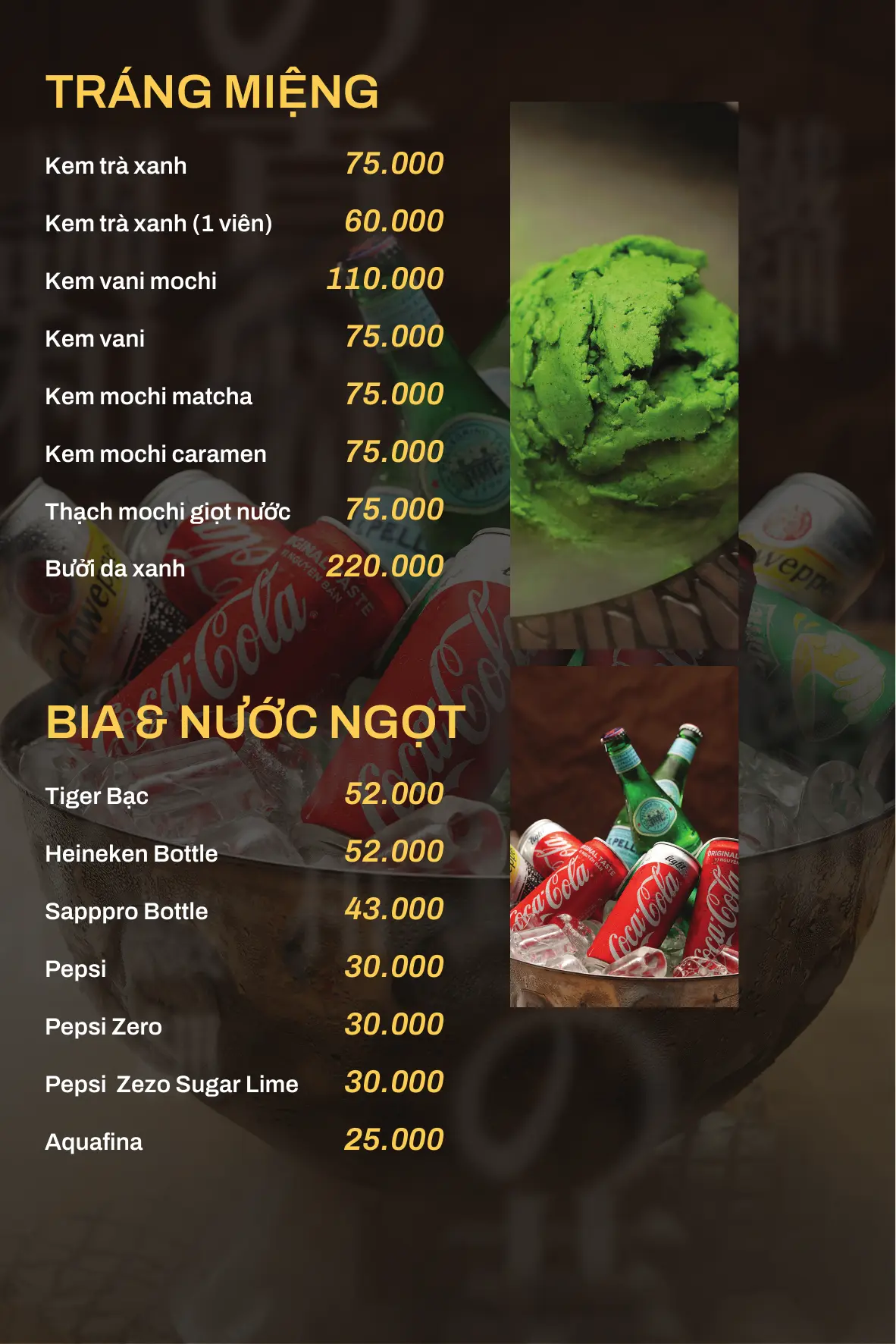 Drinks Menu Page 8